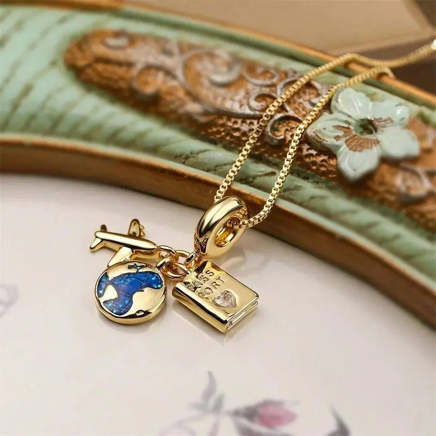 Wanderlust Charm Necklace