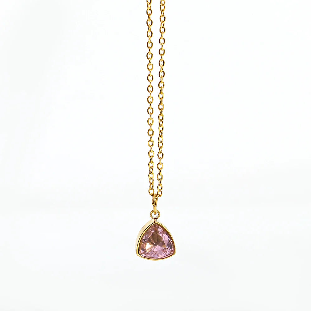 PrismAura Gemstone Necklace