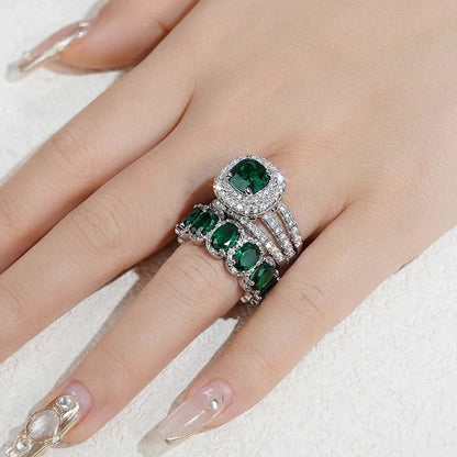 Legacy Heirloom Halo Ring Set