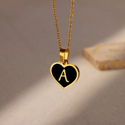LoveScript Initial Necklace