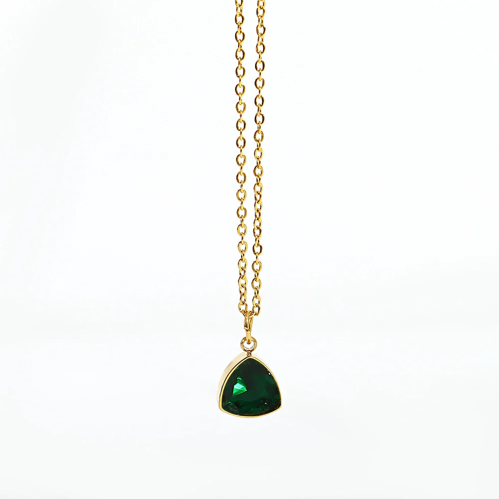 PrismAura Gemstone Necklace
