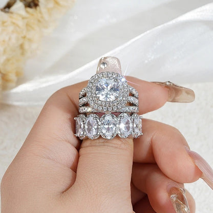 Legacy Heirloom Halo Ring Set