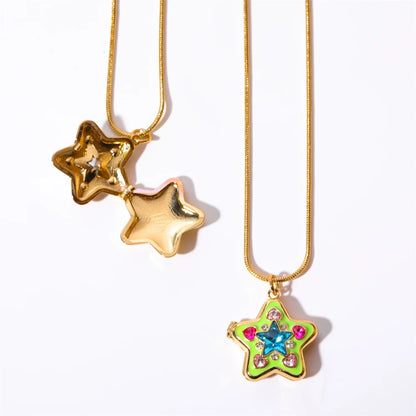 Crystal Locket Necklace