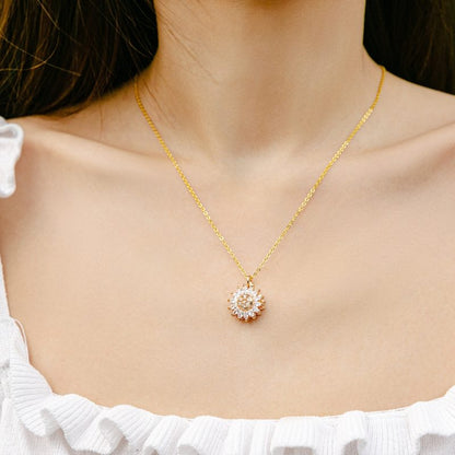 Spinning Sunflower Necklace – A Symbol of Happiness and Growth