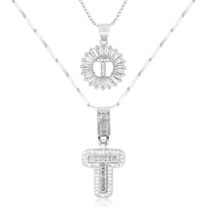 【LAST DAY 48% OFF】2 Pack - Initial Letter Pendant Necklaces
