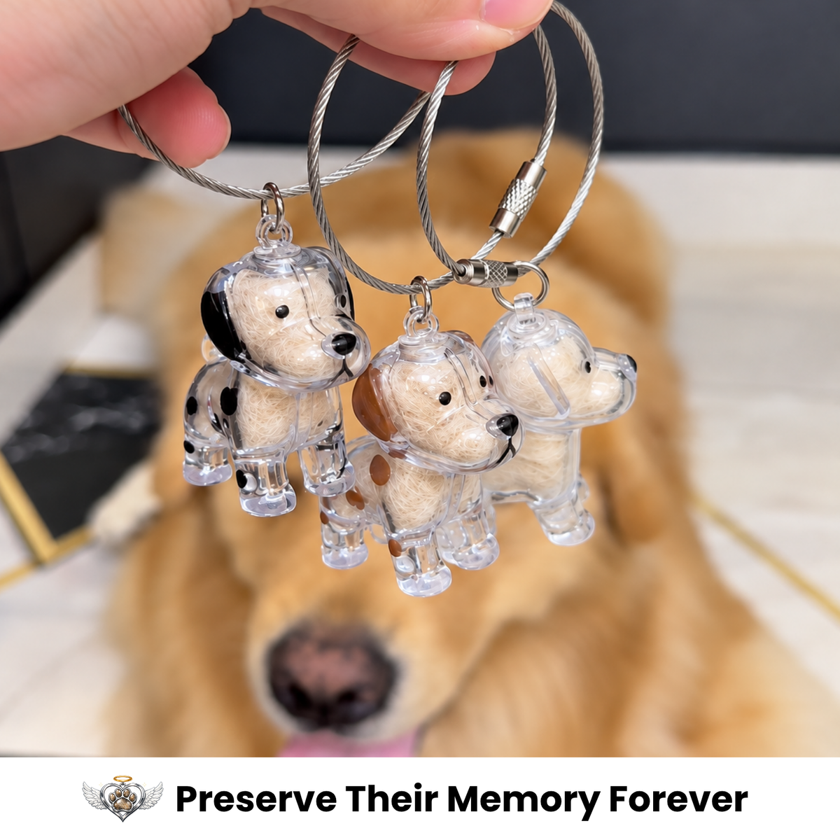 Atroposcrystal  — Pet Fur Keepsake