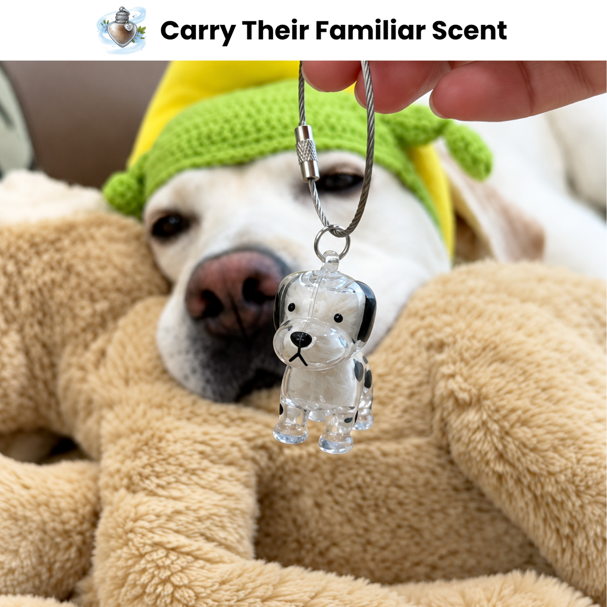 Atroposcrystal  — Pet Fur Keepsake
