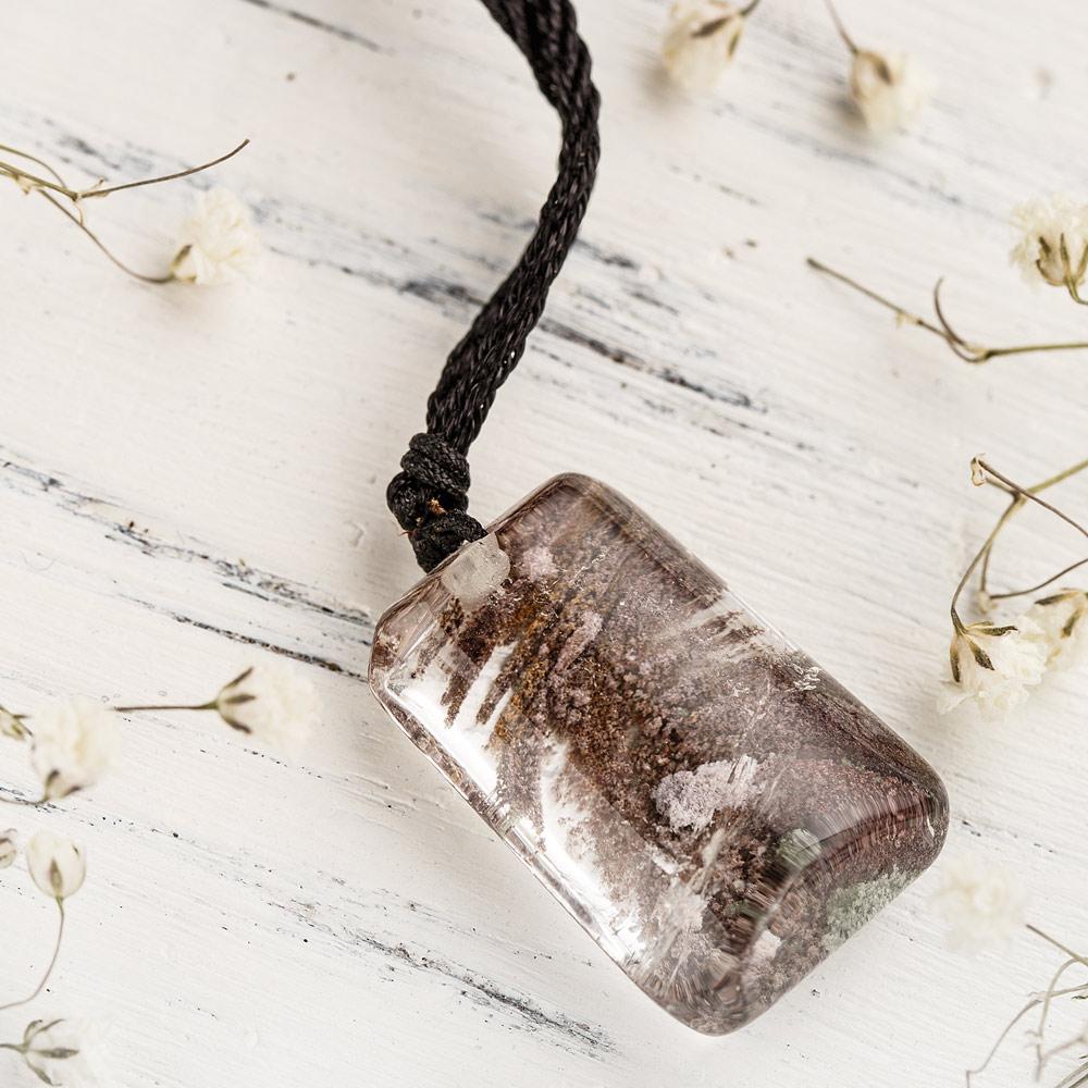 Nature Phantom Quartz Necklace