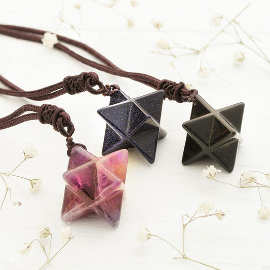 Merkaba Crystal Necklace