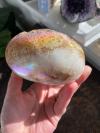 🎉Angel Aura Heart Shaped Rainbow Crystal Cluster🎉Buy 2 Get Free Shipping