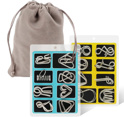 🎁 Metal Montessori Puzzle Solving
