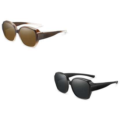 🎉LAST DAY - BUY 1 GET 1 FREE😎2026 New Polarized UV400 Protection Trendy Round Cat-eye Sunglasses 🕶️