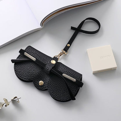 ✨HOT SALE- 48% OFF✨Soft Leather Sunglasses Bag👓️
