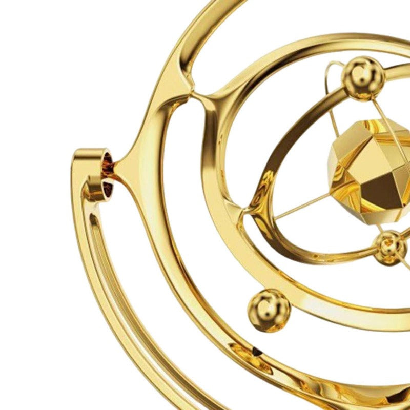 Kinetic Orbital Motion Sphere – Electronic Desktop Sculpture