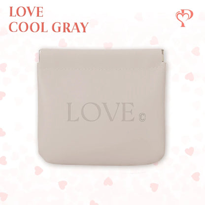 Pouchic - Personalized Snap Closure Leather Organizer Pouch