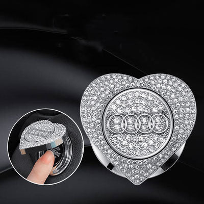 🔥49% OFF🔥Heart-shaped Diamond-studded One-button Start Protective Case