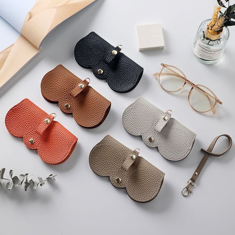 ✨HOT SALE- 48% OFF✨Soft Leather Sunglasses Bag👓️