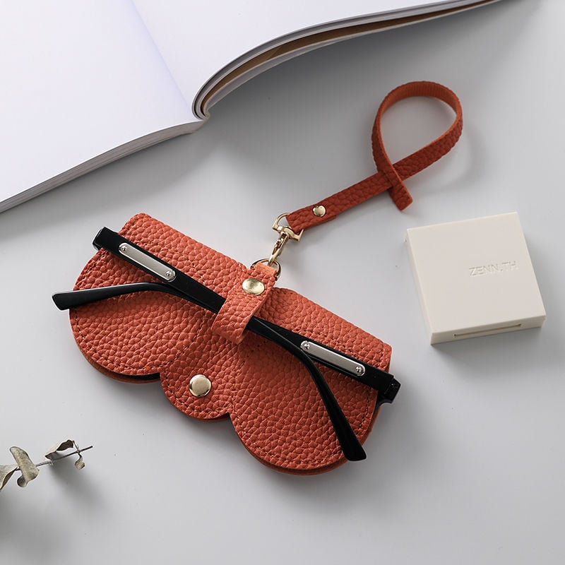 ✨HOT SALE- 48% OFF✨Soft Leather Sunglasses Bag👓️