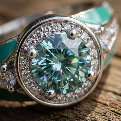 Brave Belt Ring - Aquamarine