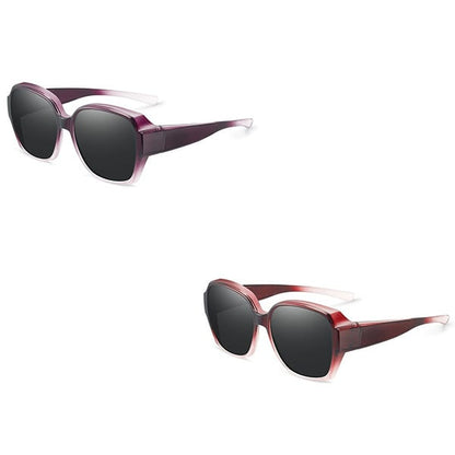 🎉LAST DAY - BUY 1 GET 1 FREE😎2026 New Polarized UV400 Protection Trendy Round Cat-eye Sunglasses 🕶️