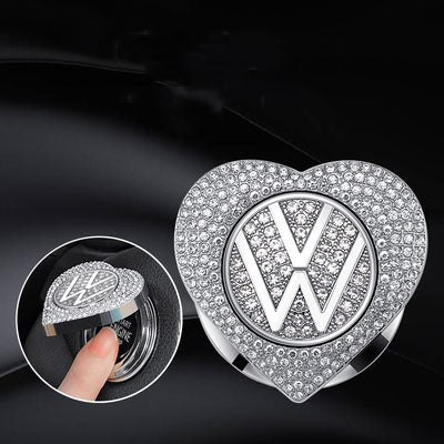 🔥49% OFF🔥Heart-shaped Diamond-studded One-button Start Protective Case
