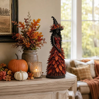 💥LAST DAY 50% OFF - 🧙 Enchanted Autumn Witch Figurine