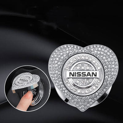 🔥49% OFF🔥Heart-shaped Diamond-studded One-button Start Protective Case