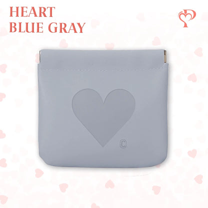 Pouchic - Personalized Snap Closure Leather Organizer Pouch