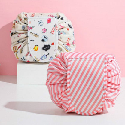 Compact Travel Cosmetics Pouch