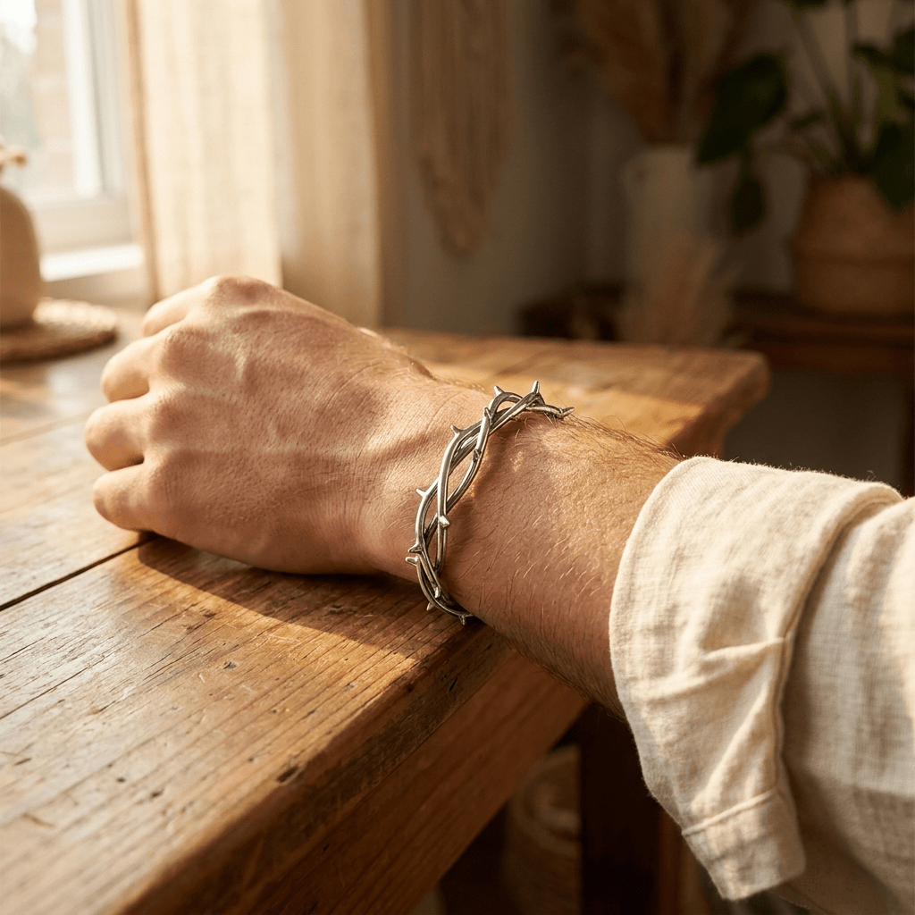 Crown of Thorns Adjustable Bracelet