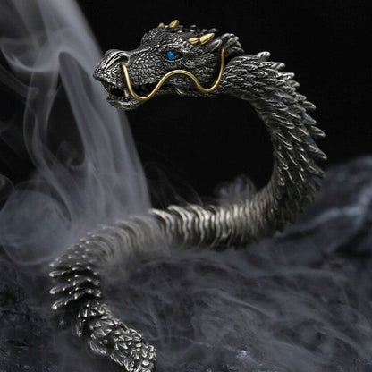 ⏰HOT 49% OFF -Handmade gold horned dragon bracelet