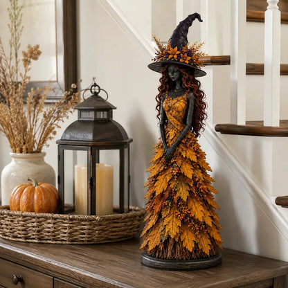 💥LAST DAY 50% OFF - 🧙 Enchanted Autumn Witch Figurine