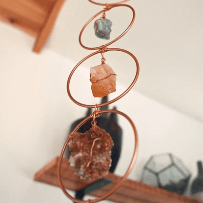 🔥Raw Crystal 7 Chakra Gemstone Wall Decor
