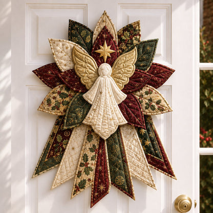🎅🎄Beginner-Friendly Oversized Christmas Character Quilted Door Hanger Sewing Kit | Complete Kit with All Tools & Step-by-Step Guide Included 💕