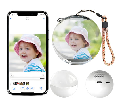 The Magic Crystal Ball — Hold the Breathing Memories in Your Hand.