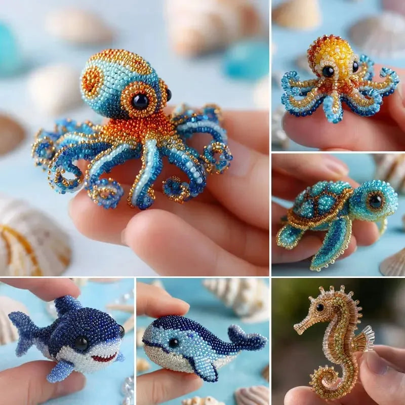 🔥Hot Sale 49% Off🔥Octopus Bead Embroidery Kit