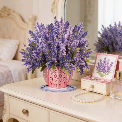 🏆35K+ SOLD! 🌼💌 Forever-Blooming 3D Flower Pop-Up Card– Personalized Love Message & Everlasting Bloom 🎁