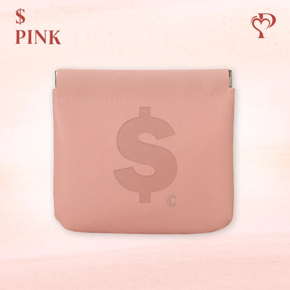 Pouchic - Personalized Snap Closure Leather Organizer Pouch