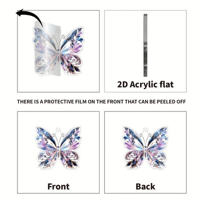 🦋Crystal Butterfly Acrylic Pendant