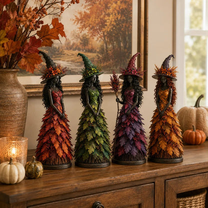💥LAST DAY 50% OFF - 🧙 Enchanted Autumn Witch Figurine