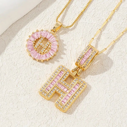 【LAST DAY 48% OFF】2 Pack - Initial Letter Pendant Necklaces