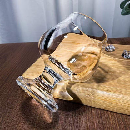 Handmade 100% Clear Quartz Crystal Goblet – Pure Crystal Glass Wine Cup (8.96oz / 265ml)