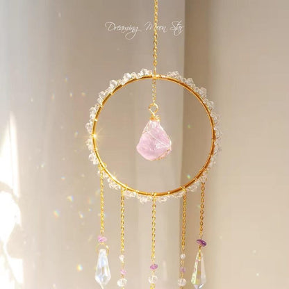 Dreamy Crystal Suncatcher / Window Decor Rainbow Maker / Aesthetic Room Decor/ Dream Catcher / Boho Room Decor /Crystal Hangings Decor