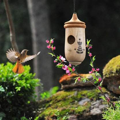 Charming Hanging Hummingbird House