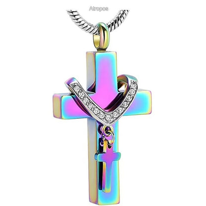 Eternal Embrace Memorial Necklace Urn Necklace