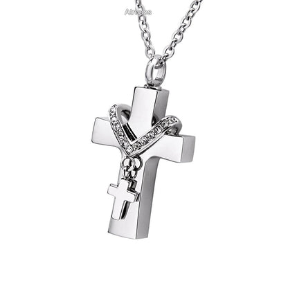 Eternal Embrace Memorial Necklace Urn Necklace