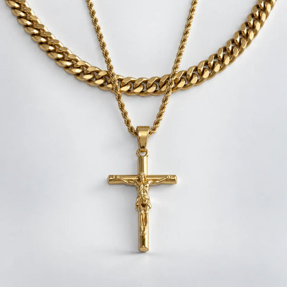 Cadena de Crucifijo de Jesús