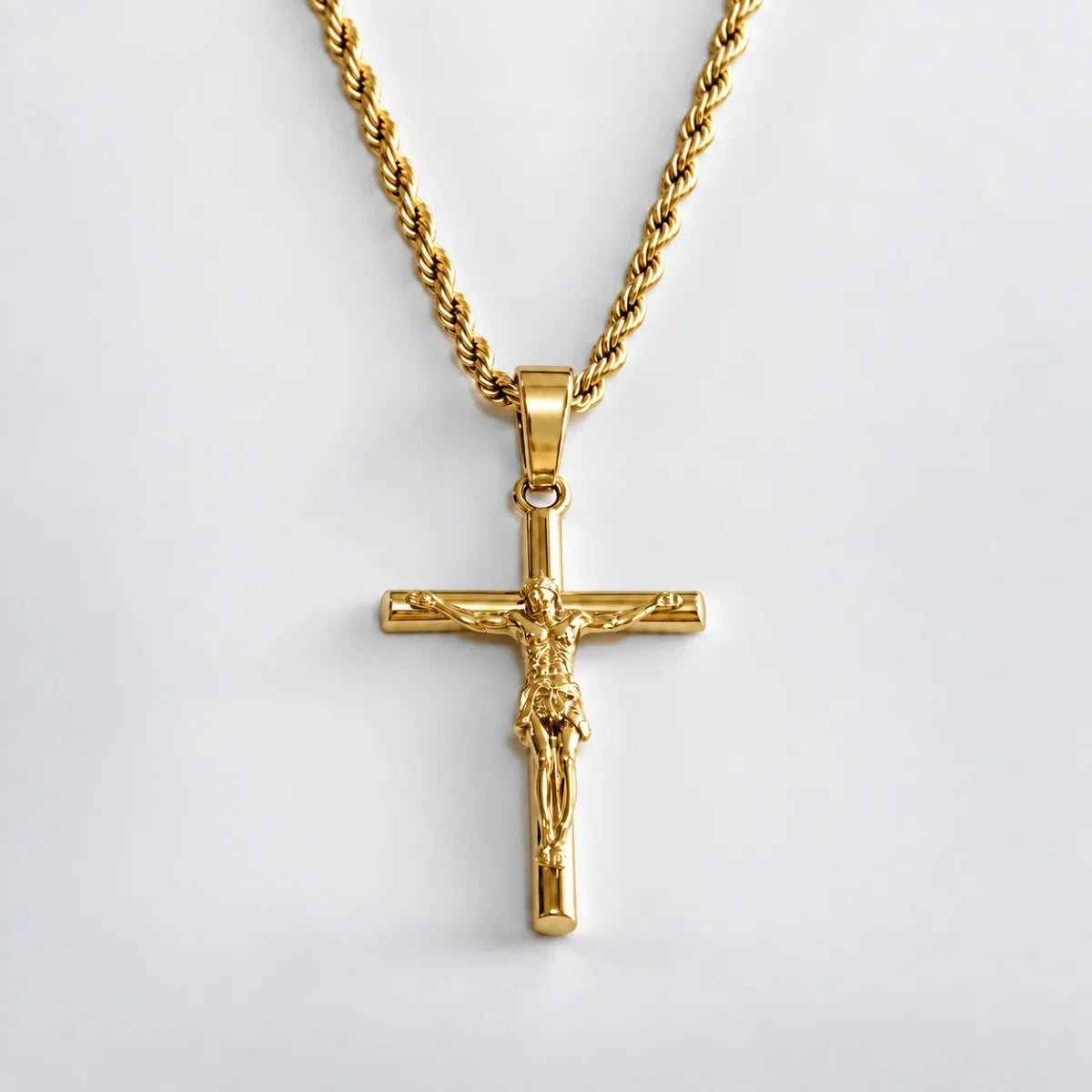 Cadena de Crucifijo de Jesús