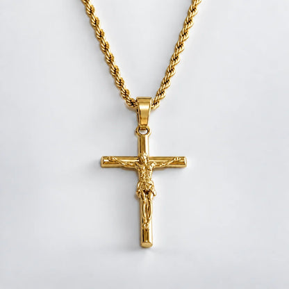 Cadena de Crucifijo de Jesús