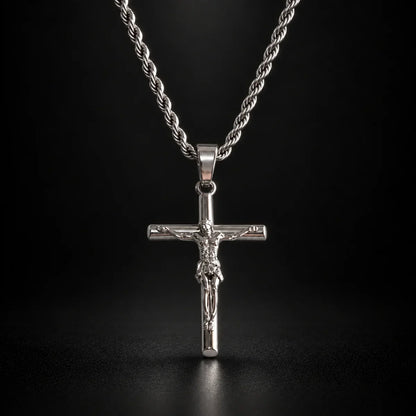 Cadena de Crucifijo de Jesús